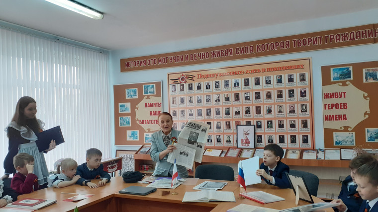 Урок Патриотизма "Учителя-фронтовики школы №10".